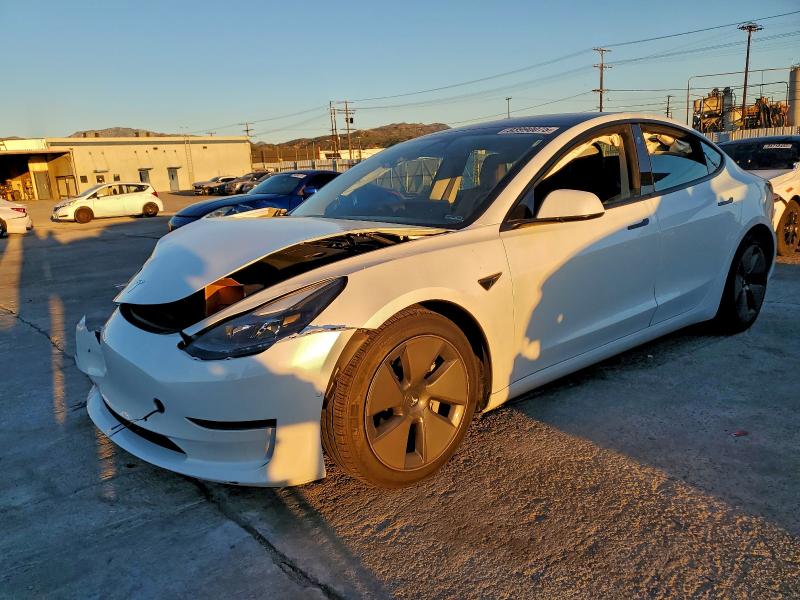 TESLA MODEL 3 2021 with VIN 5YJ3E1EA2MF874136 - Photo from auction