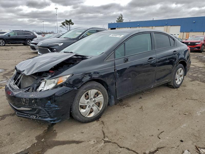 Photo 1 from auction – 2013 HONDA CIVIC LX with VIN 19XFB2F53DE089868