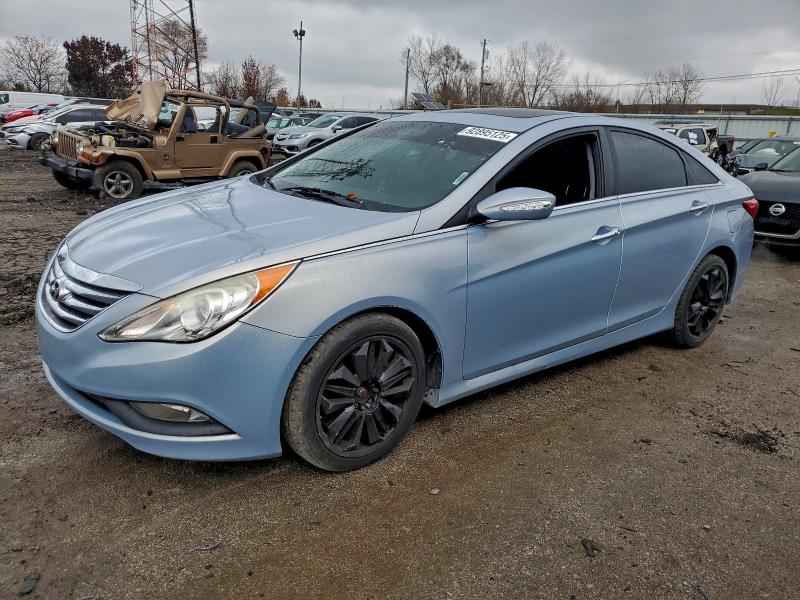 HYUNDAI SONATA 2014 with VIN 5NPEC4AB1EH831702 - Photo from auction