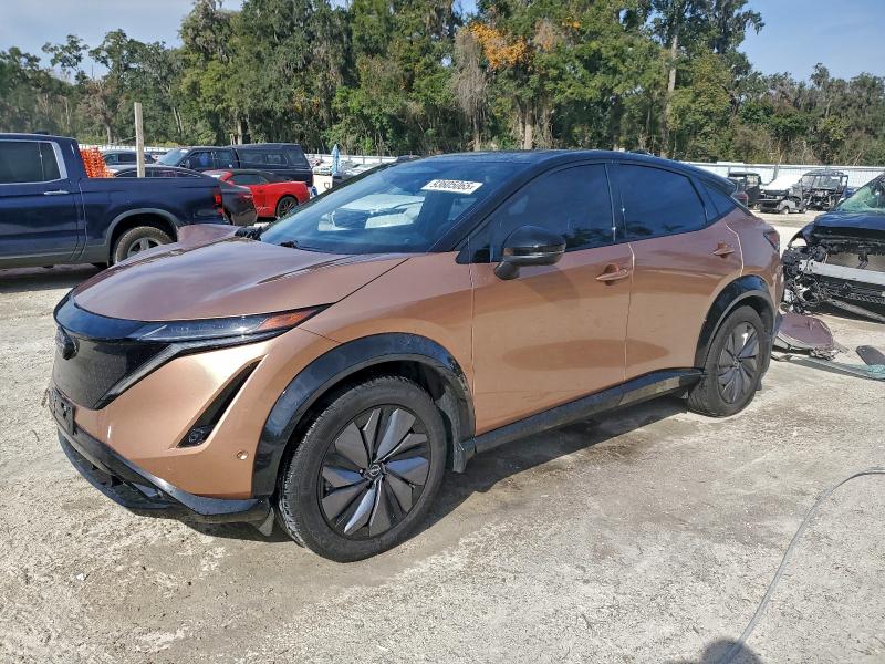 NISSAN ARIYA PLAT 2023 with VIN JN1DF0CD6PM709844 - Photo from auction