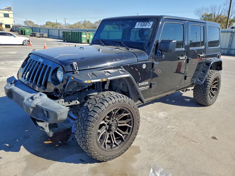 JEEP WRANGLER U 2017 with VIN 1C4BJWDG3HL696833 - Photo from auction