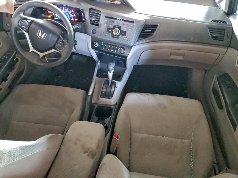 Photo 8 from auction – 2012 HONDA CIVIC LX with VIN 2HGFB2F5XCH607804