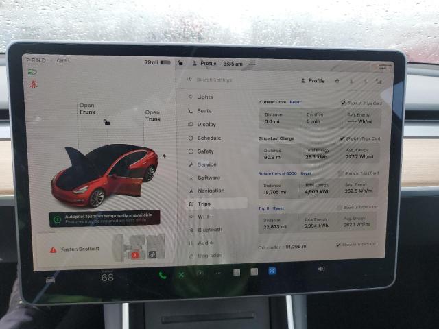 Photo 9 from auction – 2018 TESLA MODEL 3 with VIN 5YJ3E1EA0JF049160