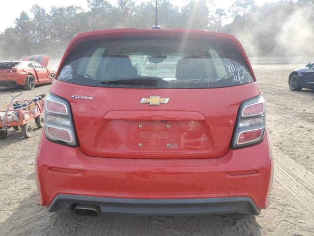 Photo 6 from auction – 2020 CHEVROLET SONIC with VIN 1G1JG6SB0L4125331