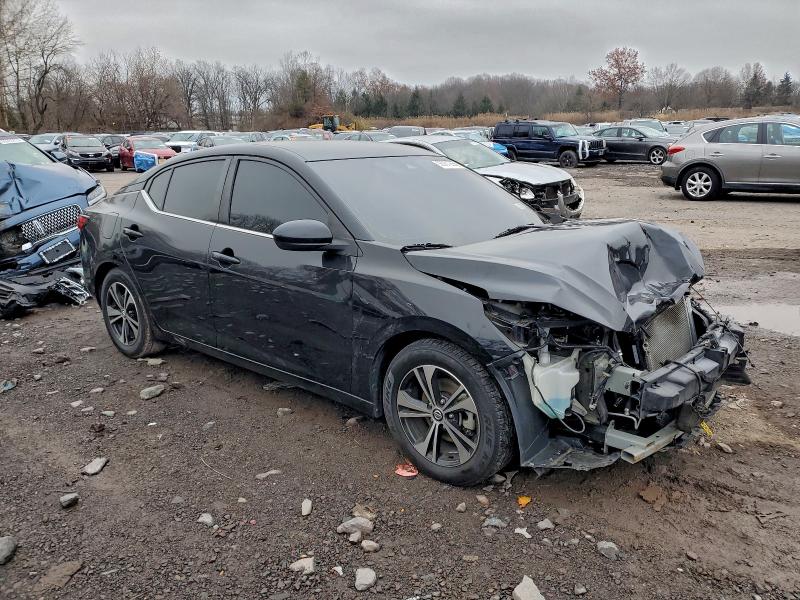 Photo 4 from auction – 2022 NISSAN SENTRA SV with VIN 3N1AB8CV4NY242519