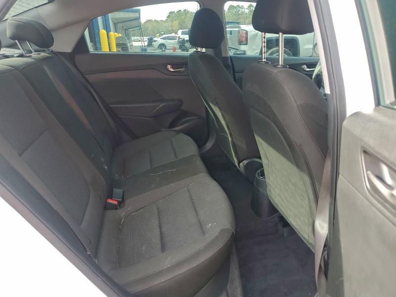 Photo 10 from auction – 2022 HYUNDAI ACCENT SE with VIN 3KPC24A67NE155337
