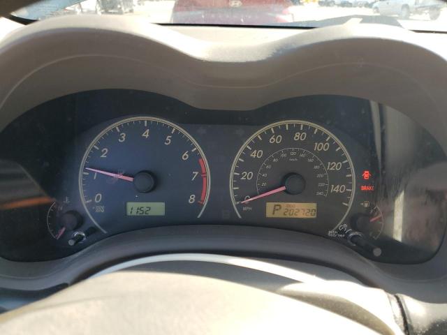 Photo 9 from auction – 2009 TOYOTA COROLLA BA with VIN JTDBL40E89J037856
