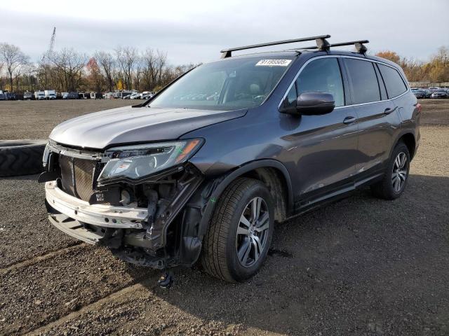 HONDA PILOT EXLN 2016 with VIN 5FNYF6H73GB062932 - Photo from auction