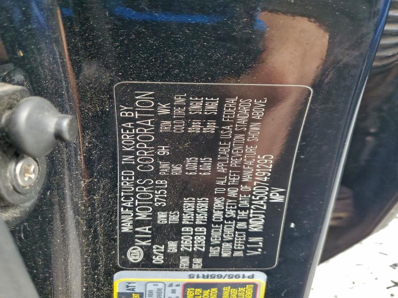 Photo 14 from auction – 2013 KIA SOUL with VIN KNDJT2A50D7491295