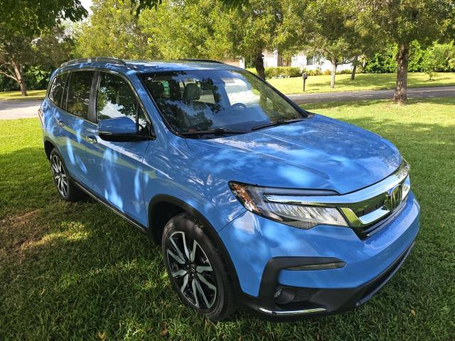 Photo 1 from auction – 2021 HONDA PILOT TOUR with VIN 5FNYF6H67MB024915