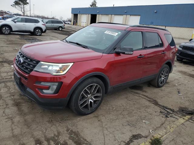 FORD EXPLORER S 2017 with VIN 1FM5K8GT5HGD23652 - Photo from auction