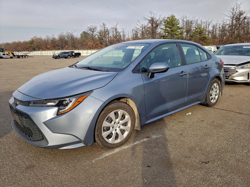 TOYOTA COROLLA LE 2021 with VIN 5YFEPMAE2MP161156 - Photo from auction