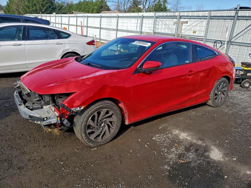HONDA CIVIC LX 2019 with VIN 2HGFC4B60KH303595 - Photo from auction