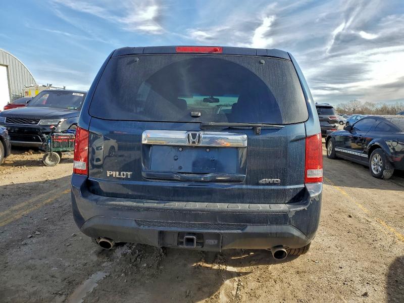 Photo 6 from auction – 2012 HONDA PILOT EXL with VIN 5FNYF4H52CB038344