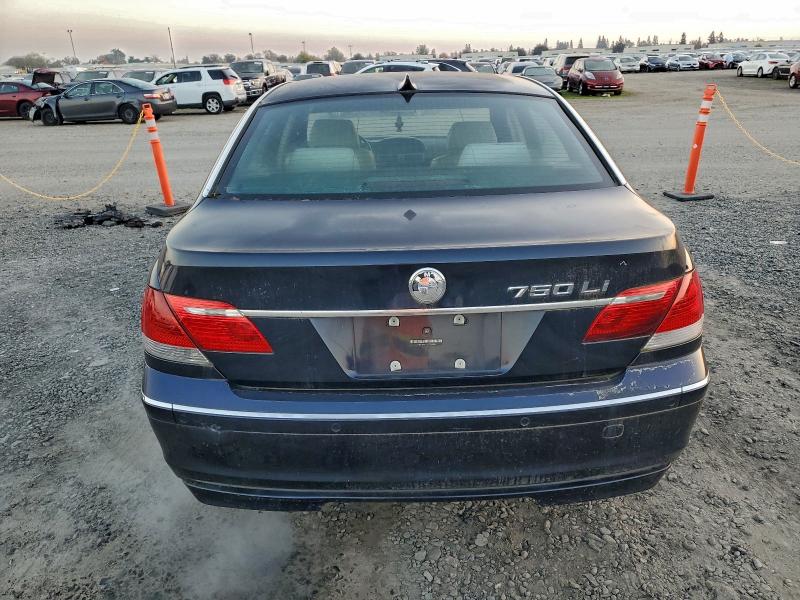 Photo 6 from auction – 2007 BMW 750 with VIN WBAHN83537DT65203