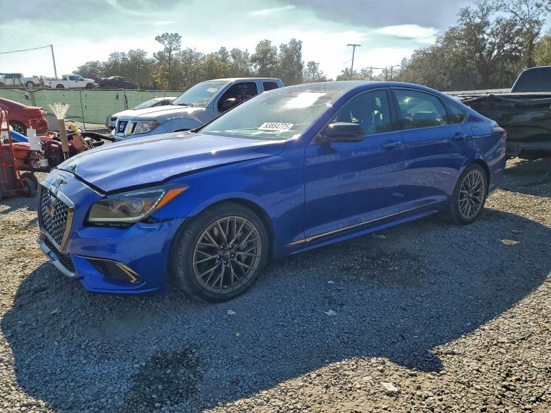 GENESIS G80 BASE 2020 with VIN KMTFN4JB0LU332845 - Photo from auction