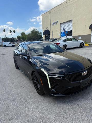 CADILLAC CT4-V 2020 with VIN 1G6DD5RL0L0127077 - Photo from auction