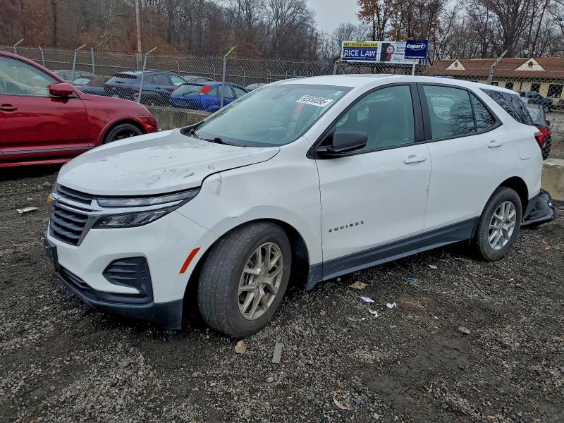 CHEVROLET EQUINOX 2023 with VIN 3GNAXHEGXPL154613 - Photo from auction