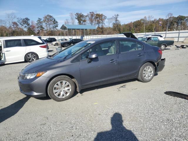 Photo 1 from auction – 2012 HONDA CIVIC LX with VIN 2HGFB2F59CH586024