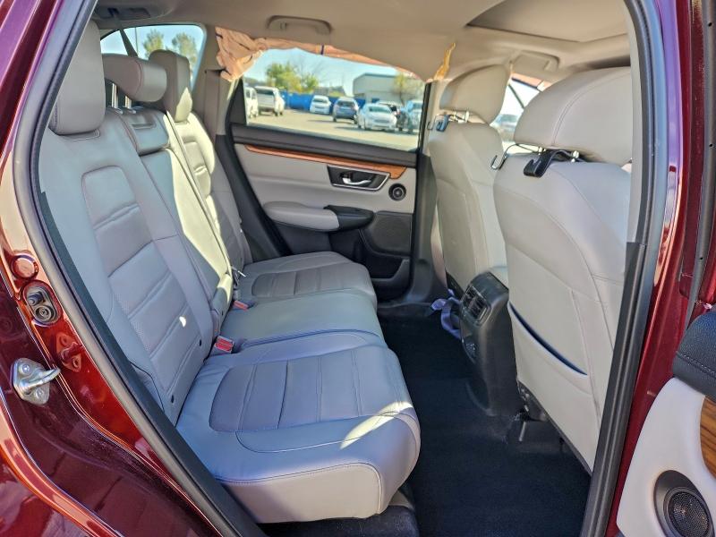 Photo 10 from auction – 2017 HONDA CR-V EXL with VIN 7FARW1H82HE005353