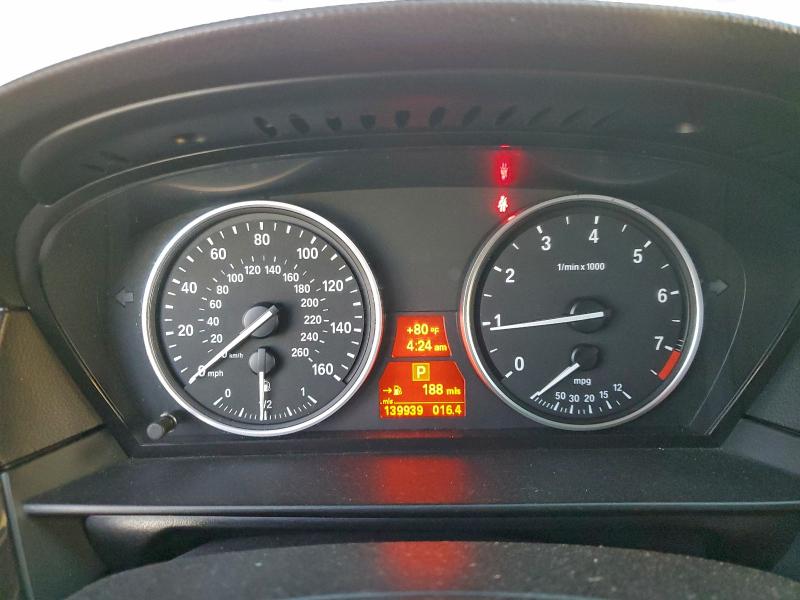 Photo 9 from auction – 2010 BMW 528 I with VIN WBANU5C56AC127220