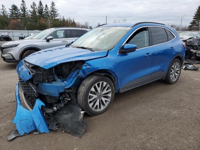 Photo 1 from auction – 2021 FORD ESCAPE TIT with VIN 1FMCU9DZ6MUA40737