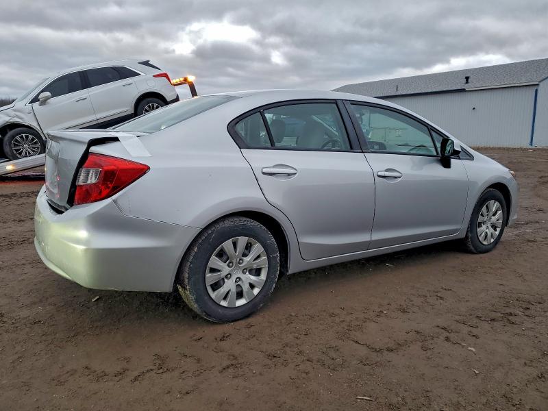Photo 3 from auction – 2012 HONDA CIVIC LX with VIN 19XFB2F54CE382774