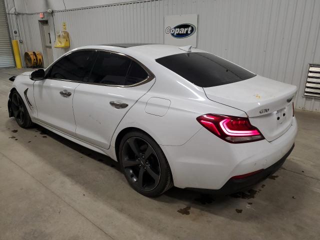 Photo 2 from auction – 2019 GENESIS G70 PRESTI with VIN KMTG44LA9KU034238
