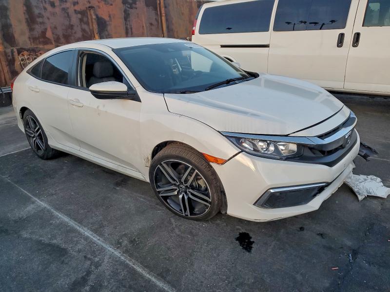 Photo 4 from auction – 2019 HONDA CIVIC LX with VIN 2HGFC2F61KH575765