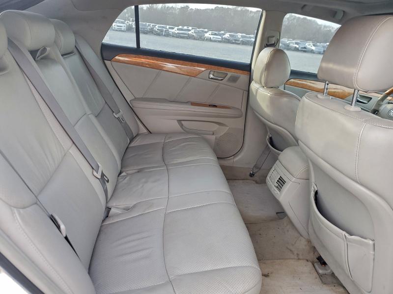 Photo 10 from auction – 2006 TOYOTA AVALON with VIN 4T1BK36B46U080722