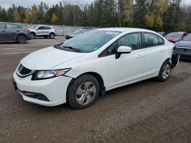 HONDA CIVIC LX 2014 with VIN 2HGFB2F43EH007393 - Photo from auction