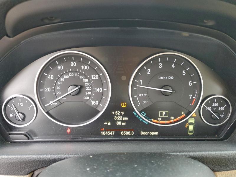 Photo 9 from auction – 2014 BMW 320 I XDRI with VIN WBA3C3G53ENS70225