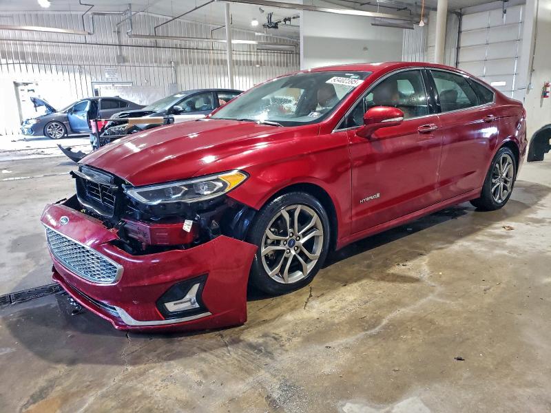FORD FUSION TIT 2019 with VIN 3FA6P0RU5KR265761 - Photo from auction