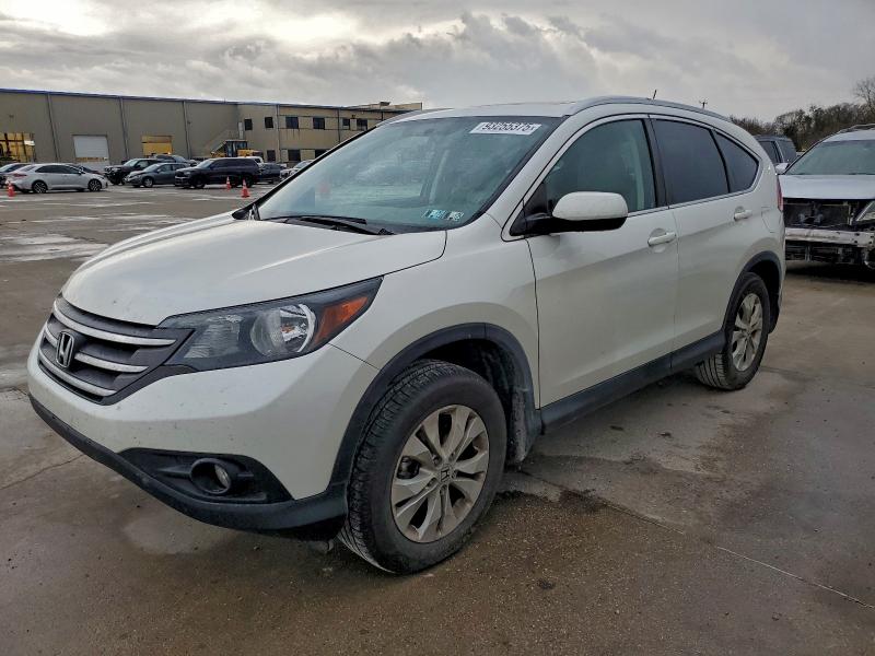 HONDA CR-V EXL 2014 with VIN 5J6RM4H71EL001985 - Photo from auction