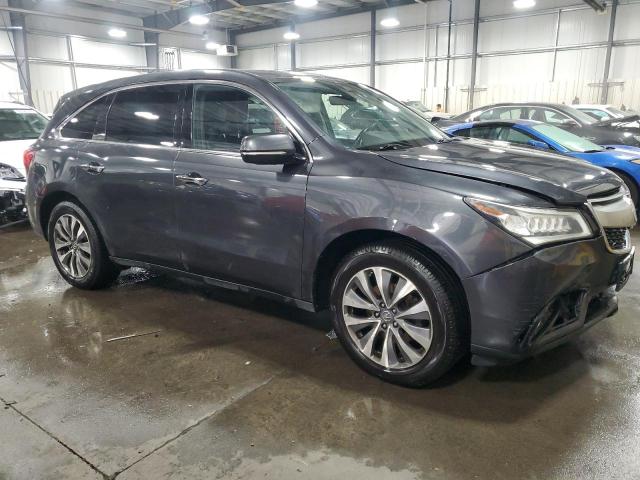 Photo 4 from auction – 2016 ACURA MDX TECHNO with VIN 5FRYD4H40GB058772