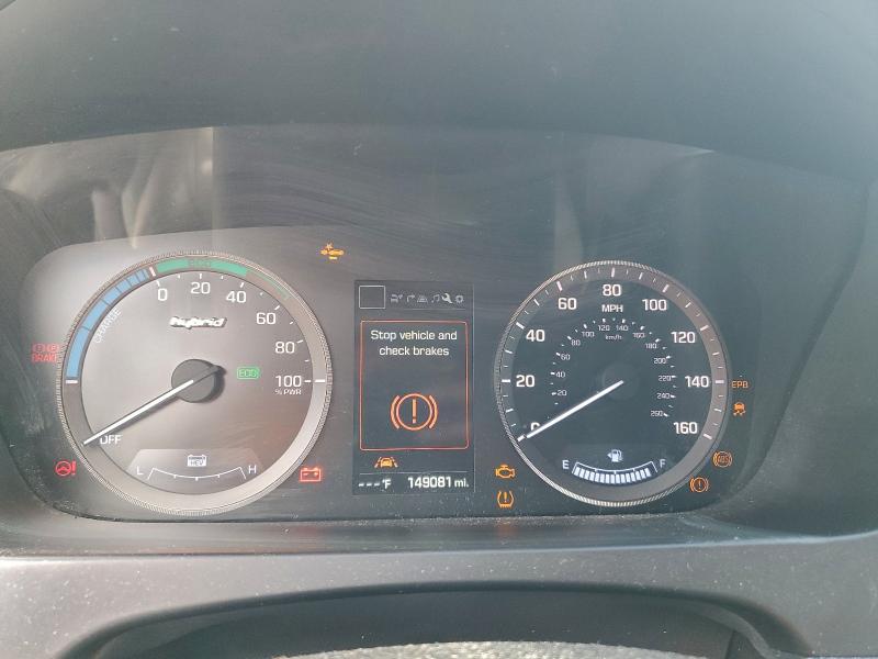 Photo 9 from auction – 2016 HYUNDAI SONATA HYB with VIN KMHE34L14GA017828