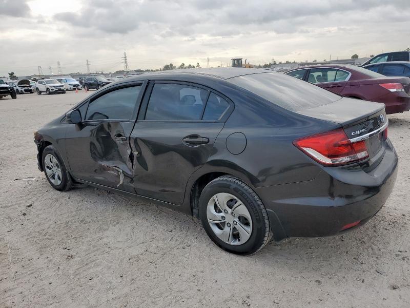 Photo 2 from auction – 2013 HONDA CIVIC LX with VIN 19XFB2F55DE000818
