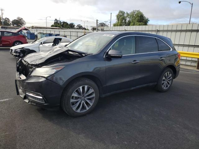 ACURA MDX TECHNO 2016 with VIN 5FRYD4H46GB037909 - Photo from auction