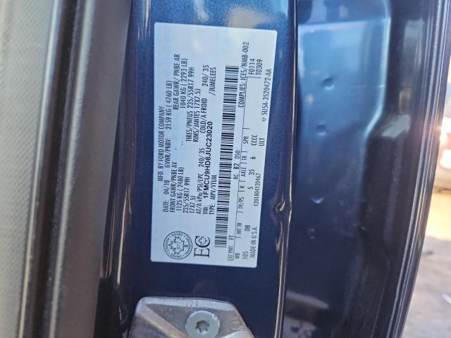 Photo 14 from auction – 2018 FORD ESCAPE SEL with VIN 1FMCU9HD8JUC23020