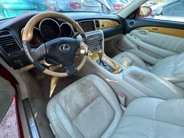 Photo 9 from auction – 2002 LEXUS SC 430 with VIN JTHFN48Y120001964