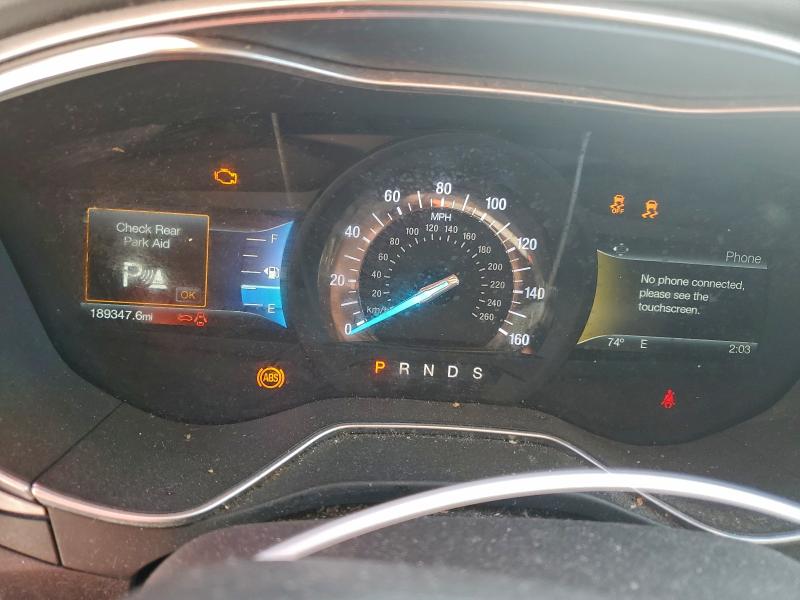 Photo 9 from auction – 2016 FORD FUSION SE with VIN 3FA6P0H77GR252724