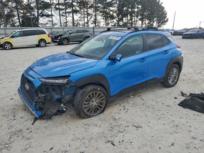 HYUNDAI KONA SEL P 2020 with VIN KM8K6CAA5LU530179 - Photo from auction