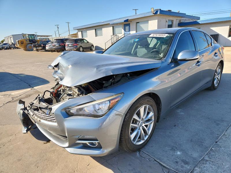 INFINITI Q50 PREMIU 2016 with VIN JN1EV7AP4GM302571 - Photo from auction