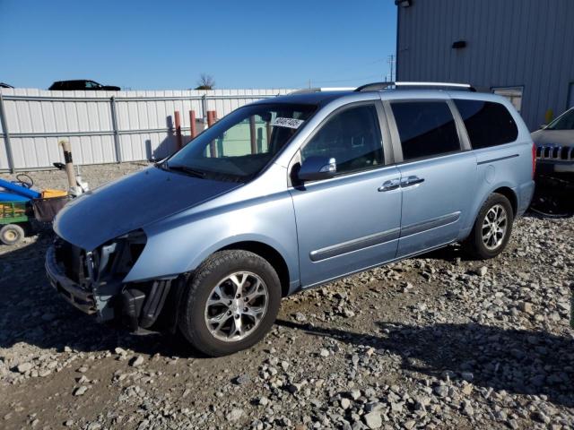 KIA SEDONA EX 2014 with VIN KNDMH4C75E6536537 - Photo from auction