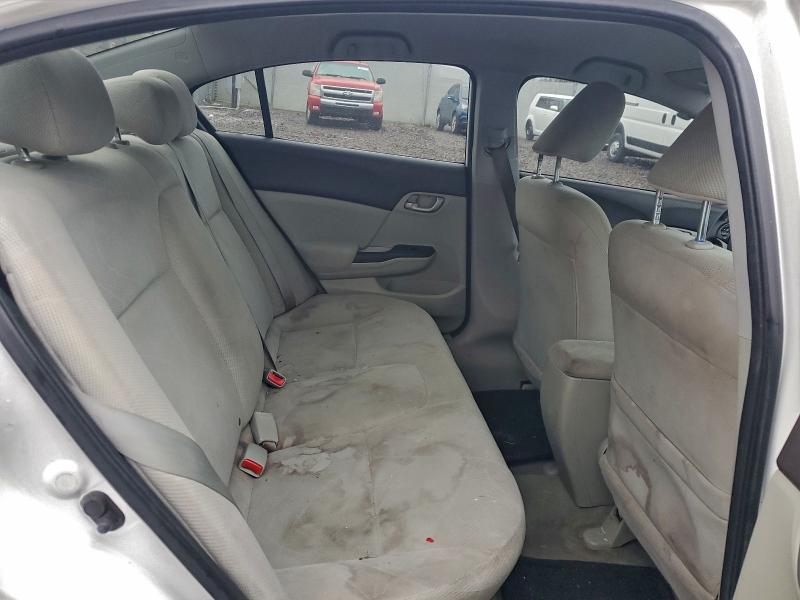 Photo 10 from auction – 2012 HONDA CIVIC LX with VIN 19XFB2F56CE040470