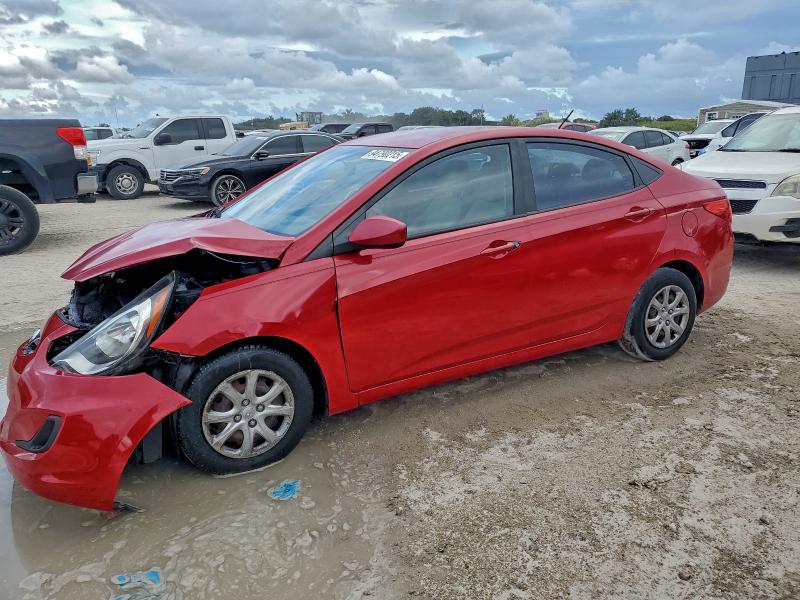 HYUNDAI ACCENT GLS 2012 with VIN KMHCT4AE7CU138391 - Photo from auction
