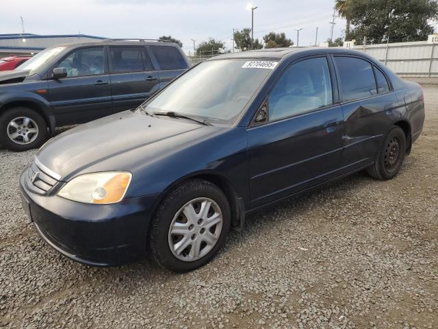 HONDA CIVIC EX 2003 with VIN 2HGES26723H540953 - Photo from auction
