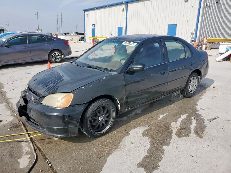 Photo 1 from auction – 2001 HONDA CIVIC LX with VIN 2HGES16591H537005