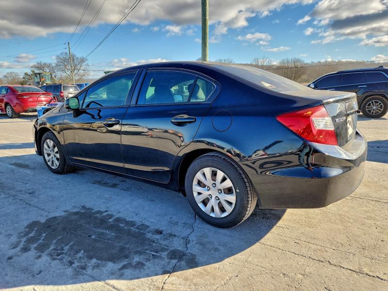 Photo 2 from auction – 2012 HONDA CIVIC with VIN 19XFB2F51CE008512