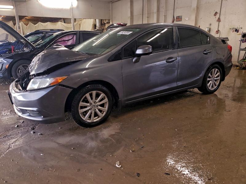 HONDA CIVIC EX 2012 with VIN 19XFB2F83CE029503 - Photo from auction